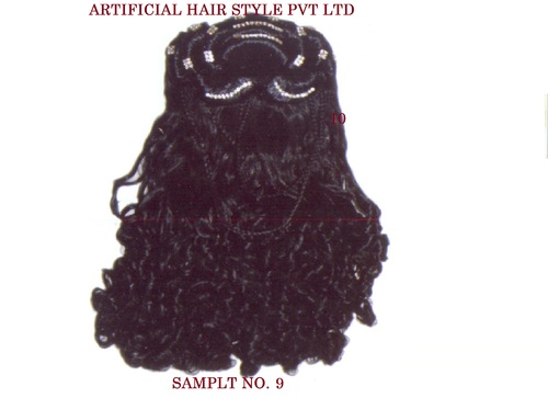 Manufacturers Exporters and Wholesale Suppliers of Curly Karishma Hair Wig (Sample No.09) Mumbai Maharashtra
